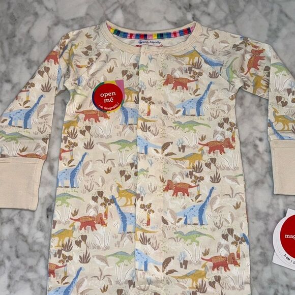 Magnetic Me Modal Colorful Dinosaur Kids Footie - Picture 3 of 4